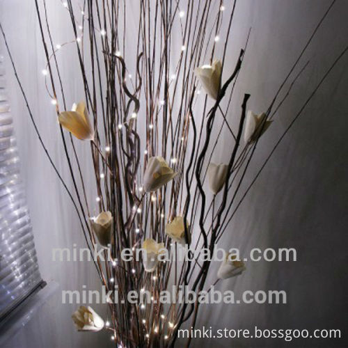 Minki 1-10 M Silver or Copper Battery Support Christmas LED String Light